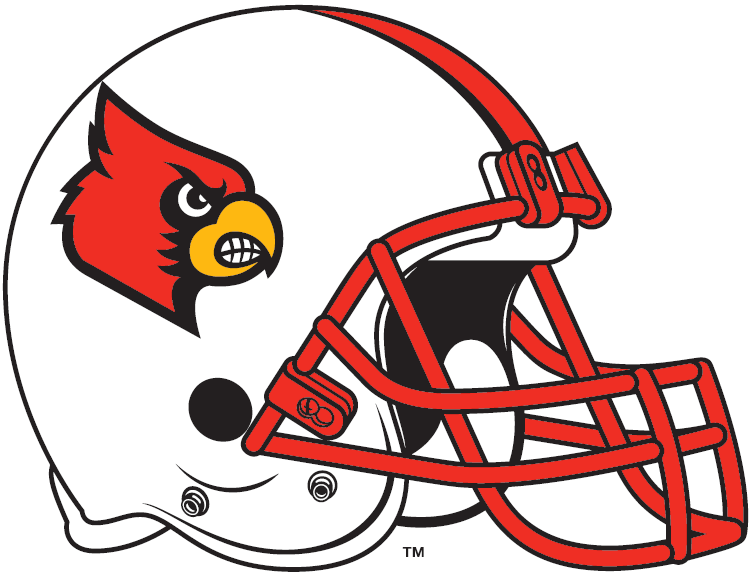 Louisville Cardinals 2007-2008 Helmet Logo t shirts iron on transfers